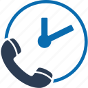 call on time, call, clock, mobile, time, timer, device