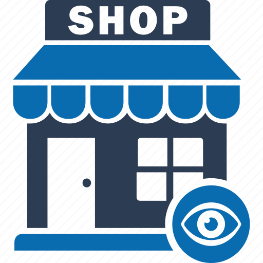View store, cart, shopping, view, search, basket, buy icon - Download on Iconfinder