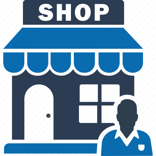 Shop owner, business owner, retailer, shopkeeper, small business owner, store owner, shopping icon - Download on Iconfinder
