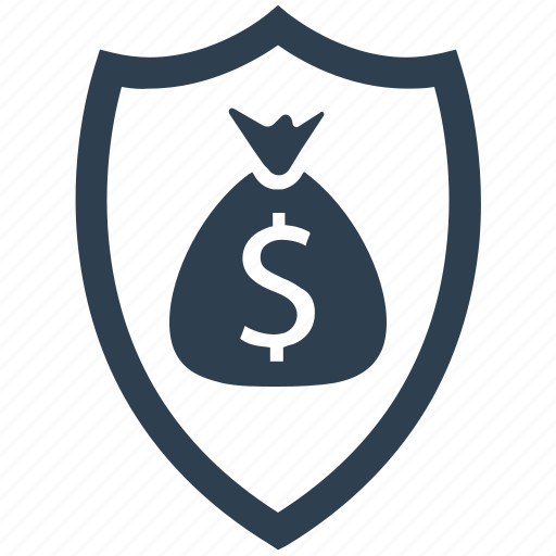 Business insurance, money, money insurance, money protection, protection, security, shield icon - Download on Iconfinder