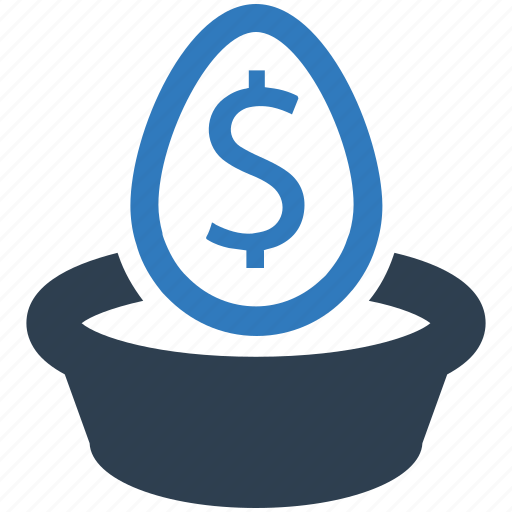 Dollar, egg, financial investment, money, retirement, savings icon - Download on Iconfinder
