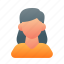 person, woman, user, avatar