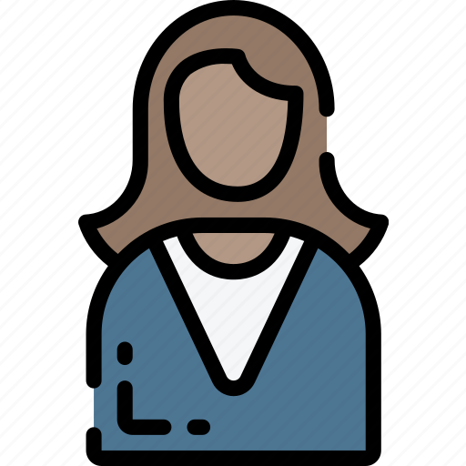 Briefcase, business, businesswoman, mobile, smart icon - Download on Iconfinder