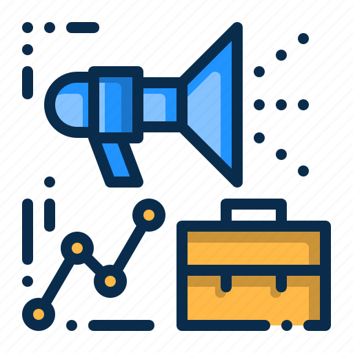 Advertise, business, marketing, megaphone, promote icon - Download on Iconfinder