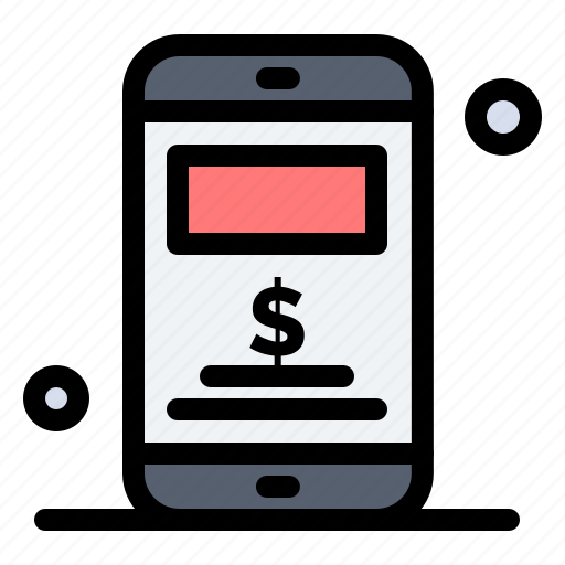 Dollar, mobile, server icon - Download on Iconfinder