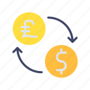 dollar to pound, currency, conversion, exchange, foreign exchange, money, finance, dollar