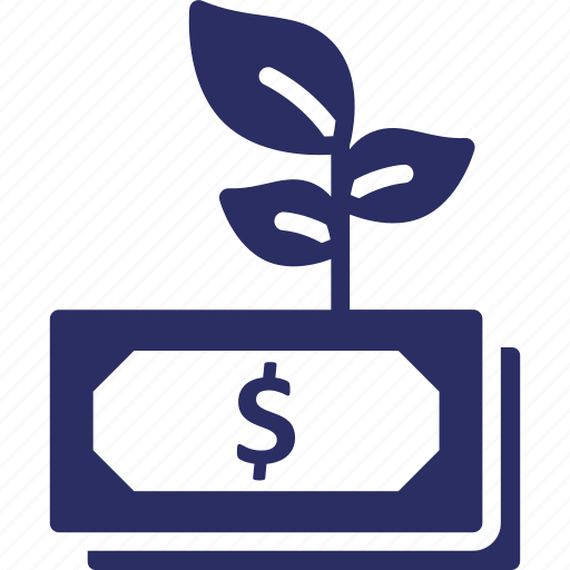 Business growth, financial growth, investment, money growth, money plant icon - Download on Iconfinder