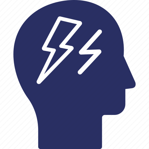 Brain, brainstorming, intelligence, mind, thunder icon - Download on Iconfinder