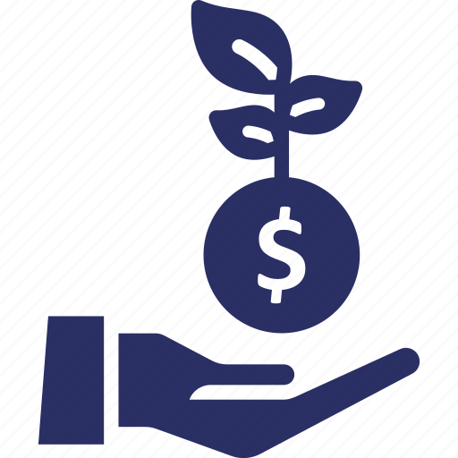 Benevolence, care, charity, kindness, money growth icon - Download on Iconfinder