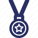 achievement, award, medal, prize, promotion