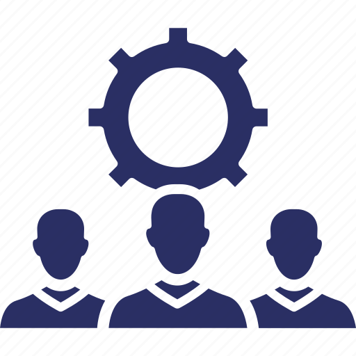 Cogwheel, management, organization, team, teamwork icon - Download on Iconfinder