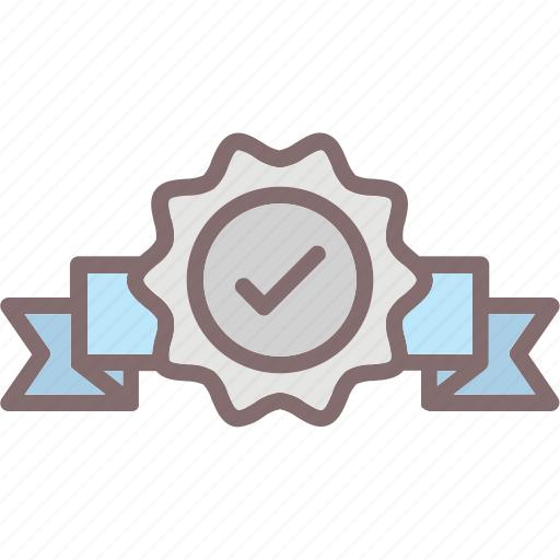 Award, badge, merit, recommendation, tick icon - Download on Iconfinder