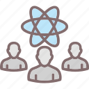 atom, head, market research, mind, research group