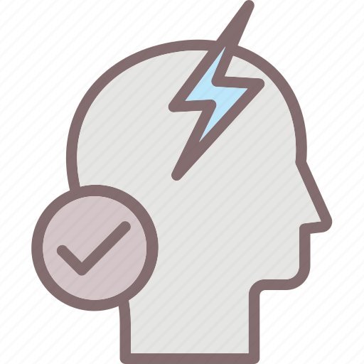 Brain, mind, power, power mode activate, thunder icon - Download on Iconfinder