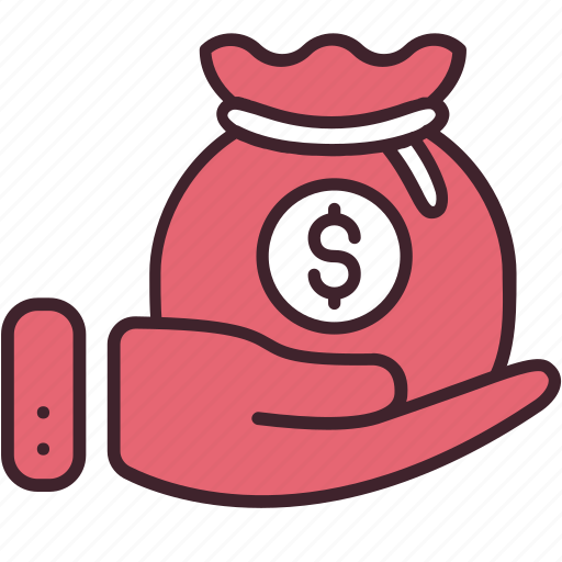 Bag, business, charity, finance, funding, investment, money icon - Download on Iconfinder