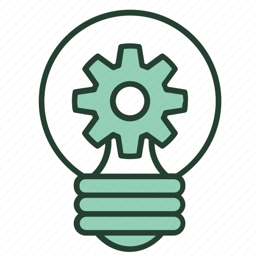 Bulb, gear, idea, improve, innovation, problem, solving icon - Download on Iconfinder