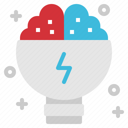 Brain, creative, idea, lightbulb, startup icon - Download on Iconfinder