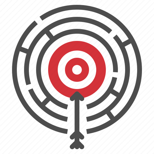 Arrow, business, dart, success, target icon - Download on Iconfinder