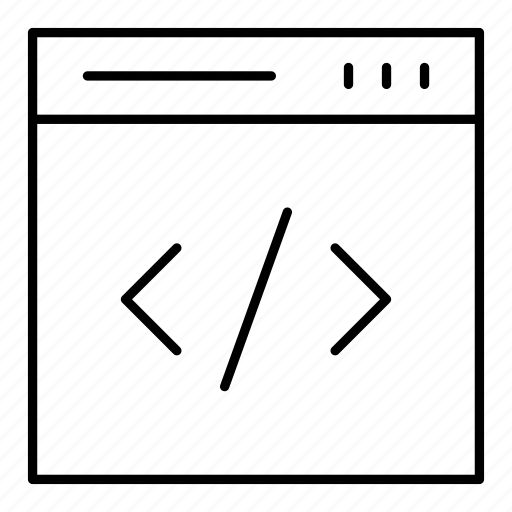 Browser, coding, development, webpage icon - Download on Iconfinder