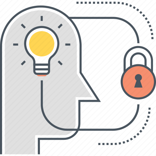 Idea, protection, idea protection, intellectual property, ip, secret, security icon - Download on Iconfinder