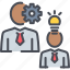 business, connection, network, social, team, teamwork icon 