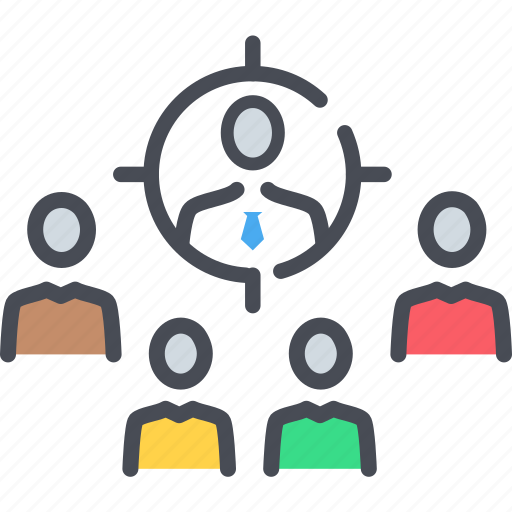 Marketing, target audience, target customer, target user, teamwork, user target icon icon - Download on Iconfinder