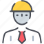 employee, engineer, male icon, people, user, worker 