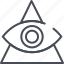 eye, eye of providence, god, modern, providence, pyramid, triangle 