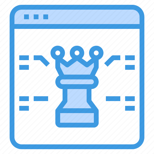 Browser, business, chess, plan, strategy icon - Download on Iconfinder