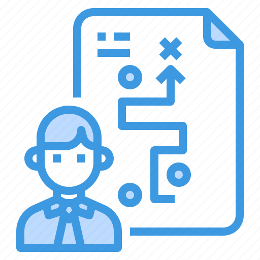 Business, businessman, manager, plan, strategye icon - Download on Iconfinder