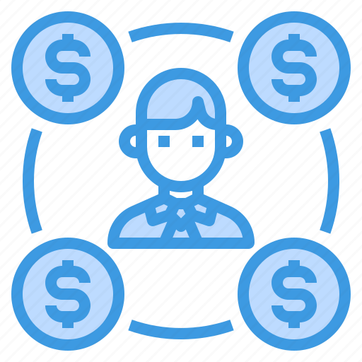 Businessman, financial, money, network, teamwork icon - Download on Iconfinder