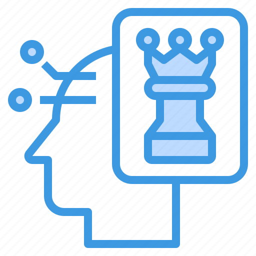 Chess, human, mind, plan, strategy, vision icon - Download on Iconfinder