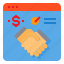agreement, browser, hand, online, partnership 