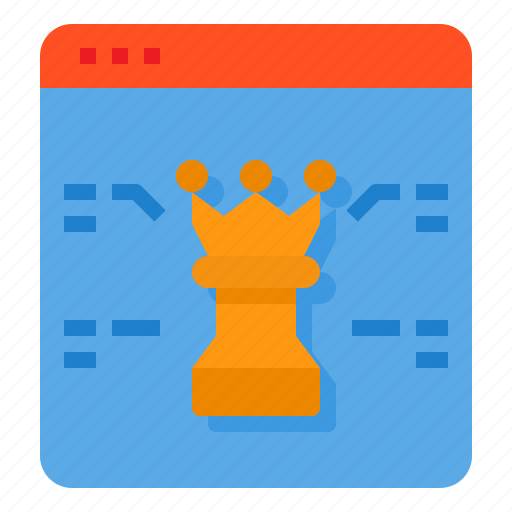 Browser, business, chess, plan, strategy icon - Download on Iconfinder