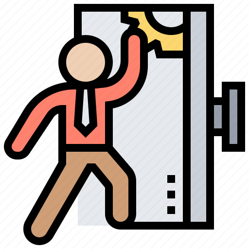 Business, chance, door, open, opportunity icon - Download on Iconfinder