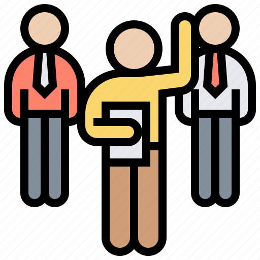 Boss, collaboration, corporate, leader, teamwork icon - Download on Iconfinder