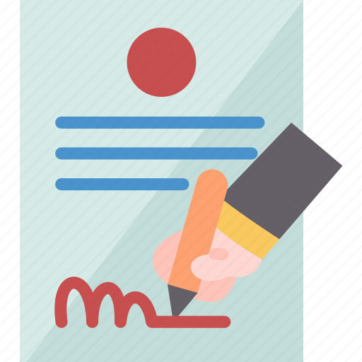 Contract, sign, agreement, legal, document icon - Download on Iconfinder