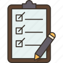 checklist, plan, task, work, document