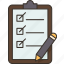 checklist, plan, task, work, document 