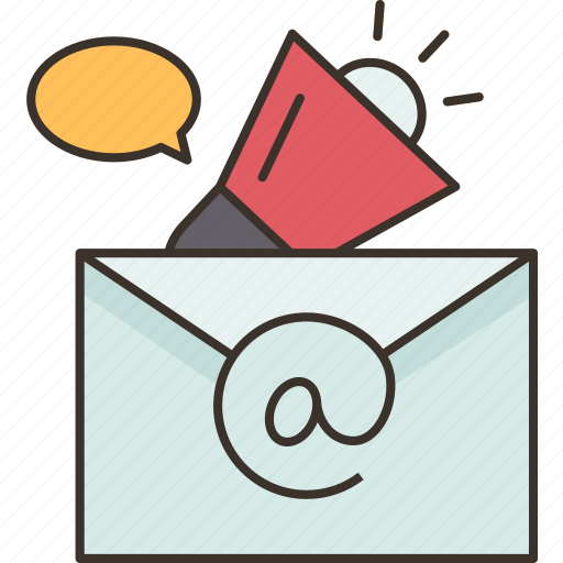 Email, marketing, online, newsletter, communication icon - Download on Iconfinder