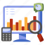 online data analysis, online infographic, statistics, online chart, online graph 