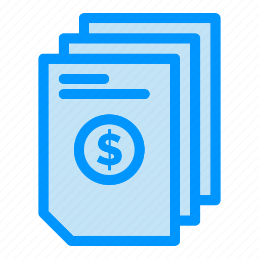 Document, dollar, file, invoice, money icon - Download on Iconfinder