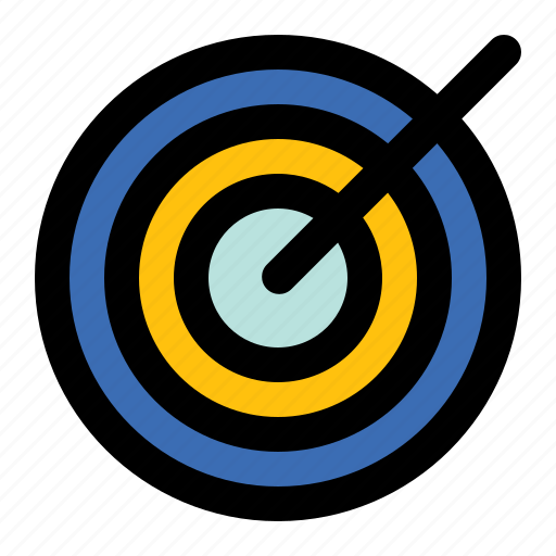 Target, focus, arrow, marketing, goal, dartboard, success icon - Download on Iconfinder