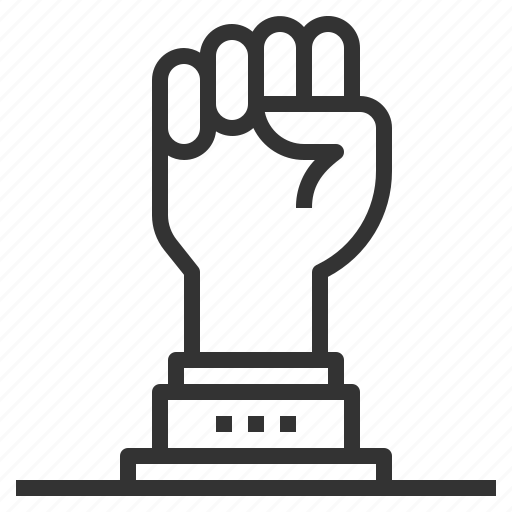 Leadership, hand, fist, leader, award, cup, trophy icon - Download on Iconfinder