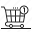 market, trolley, shopping, cart, business, shop 