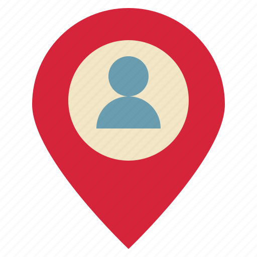 Pin, search, finding, human, business, target icon - Download on Iconfinder