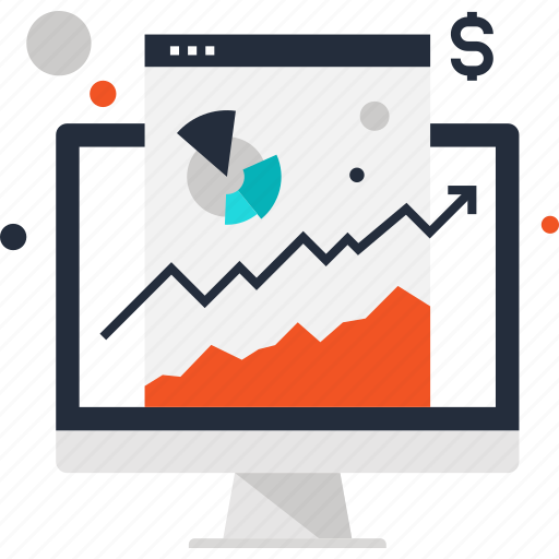 Analysis, analytics, chart, computer, graph, monitoring, statistics icon - Download on Iconfinder