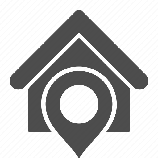 Location, house, marker, place, position, realty, map pointer icon - Download on Iconfinder