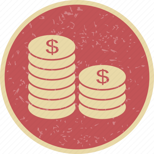 Coins, dollar, stack icon - Download on Iconfinder