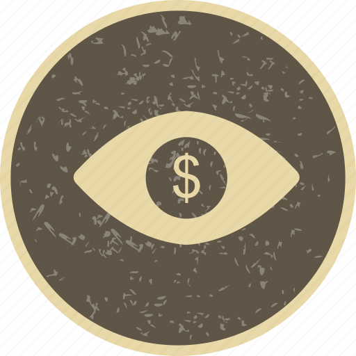 Dollar, eye, vision icon - Download on Iconfinder